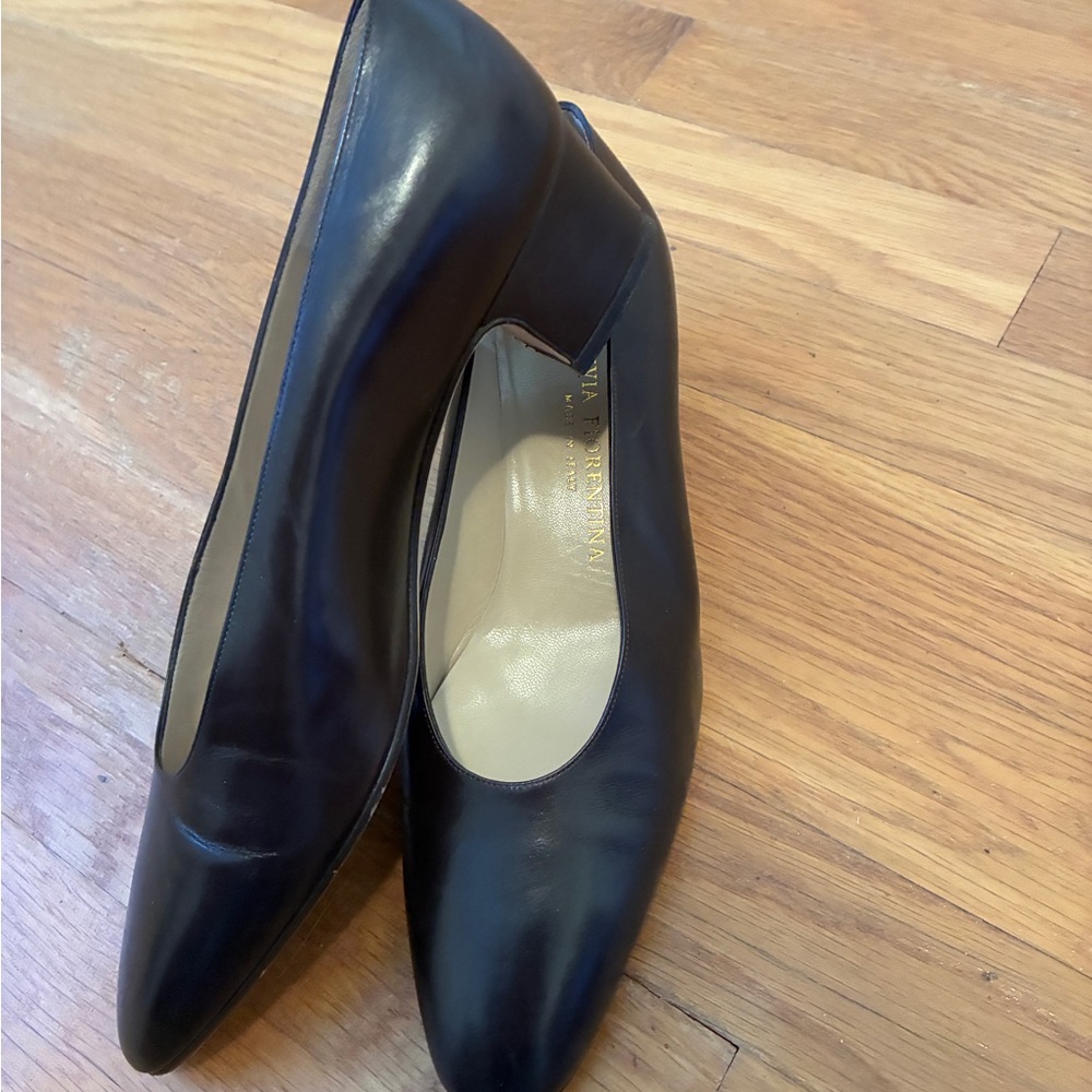 Silvia Fiorentina Brown Chiara heels